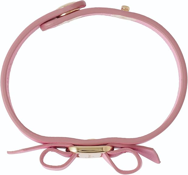 フェラガモ　ヴァラ　ピンク系　レザーブレスレット　41670 Salvatore Ferragamo フェラガモ アクセサリー ヴァラ リボン